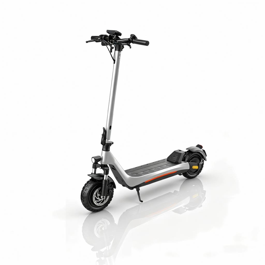 BOGE BGV1 Dual Motor Electric Scooter 10" 48V 15.6Ah 2x600W 1200W Peak 50km/h Foldable Commuter E-Scooter - Matte Black