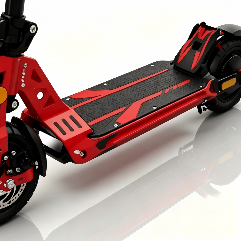 BOGE S1 Dual Motor Electric Scooter 10" Tires 48V 15.6Ah 2x600W 1200W Peak 50km/h Foldable Commuter E-Scooter for Adults