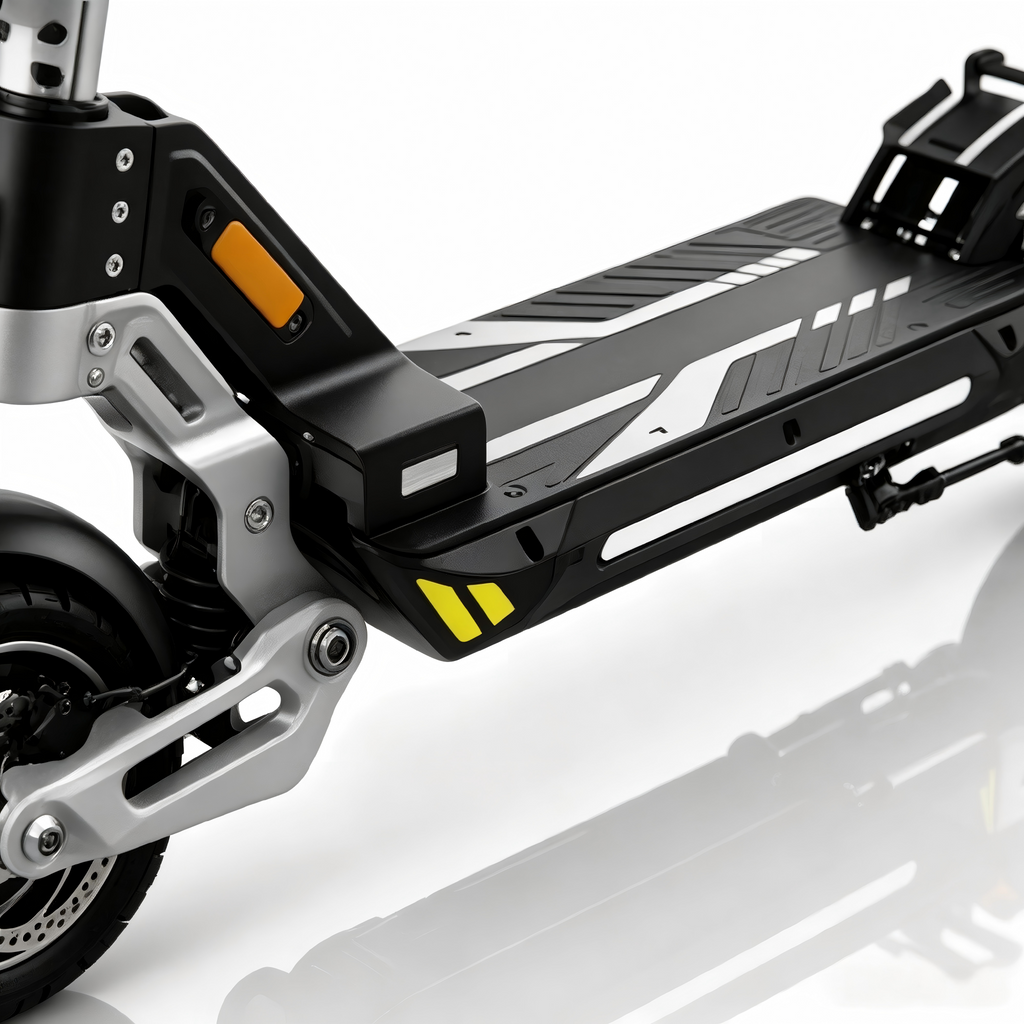 BOGE BGV2 Electric Scooter 10" Tires 48V 15.6Ah 800W 50km/h Foldable Commuter E-Scooter - Matte Black